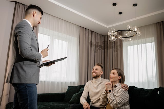 a%20landlord%20speaking%20with%20two%20prospective%20tenants a%20landlord%20speaking%20with%20two%20prospective%20tenants
